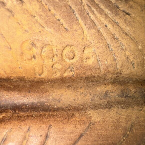 Ashtray Vintage Sequoia Ware 8005 Atomic Red MCM USA Pottery Unique 5-Slot - Picture 7 of 14